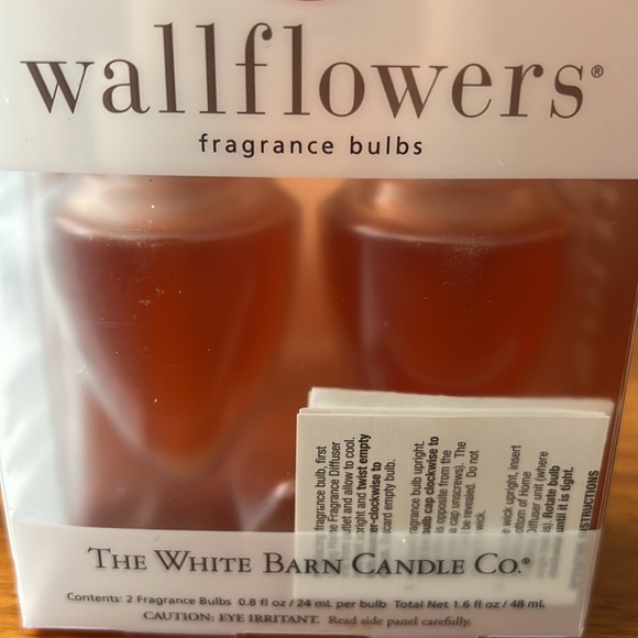 Sweet Cinnamon Pumpkin Wallflowers Fragrance Bulbs from White Barn Candle Co NEW - Picture 3 of 3